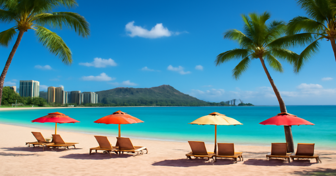 Explore the perfect choice for your vacation with this beautiful beach destination image.