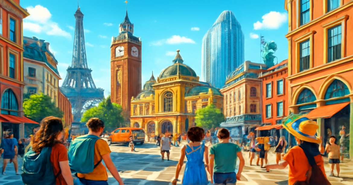 Explore the world with the best городские экскурсии, vibrant cityscapes and landmarks in view.