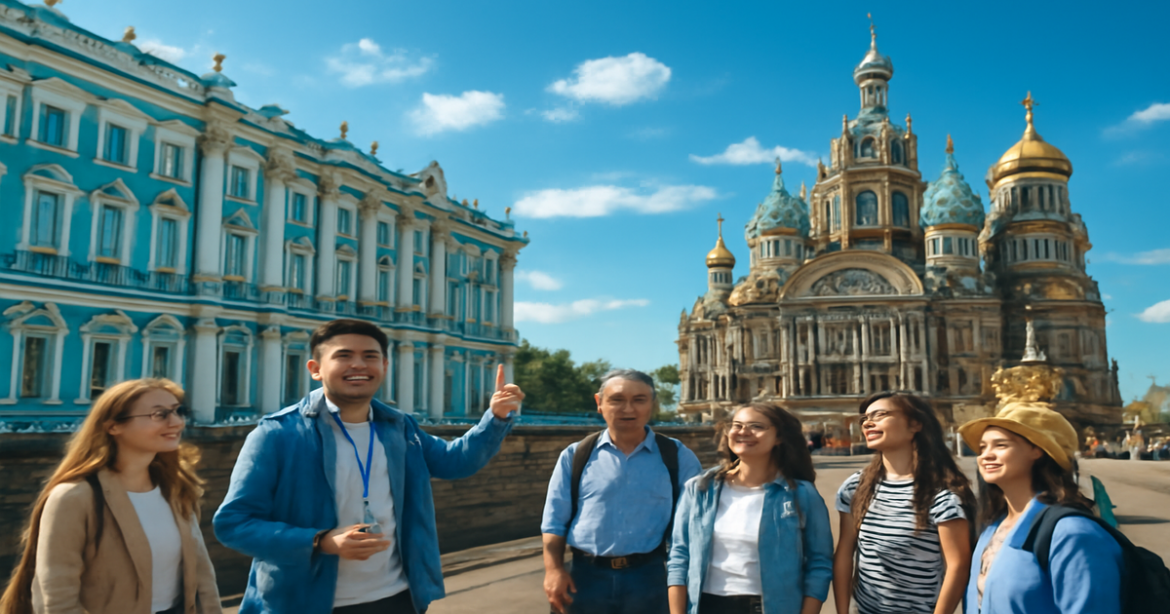 Excursions in Saint Petersburg showcasing the city's rich historical heritage.