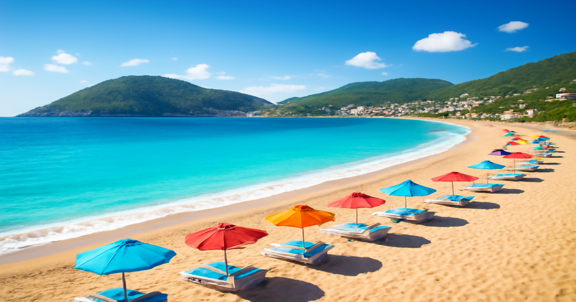 Explore stunning beaches in Turkey, showcasing the beauty of travel and relaxation.