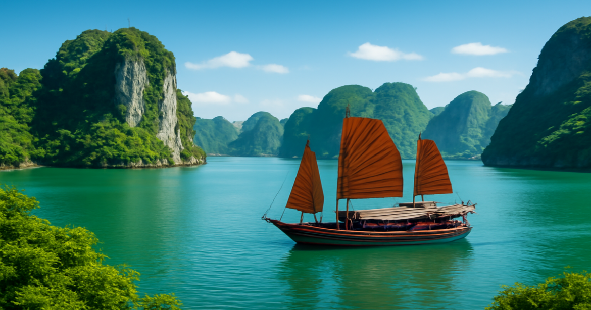 Explore breathtaking Ha Long Bay, a highlight in our путеводитель по Вьетнаму.