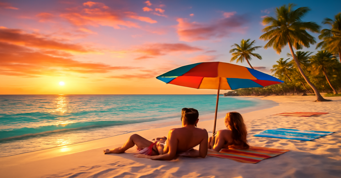Inspiring beach scene representing сезонный отдых, perfect for vacation planning in 2026.