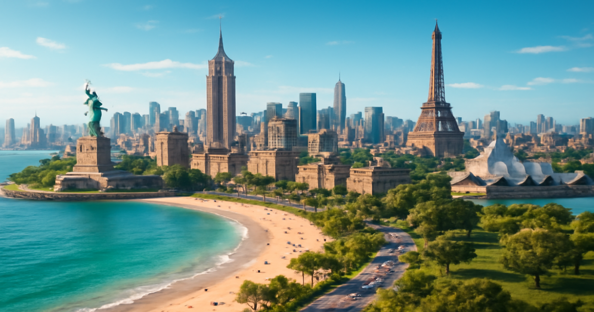 A visual comparison of cities for tourism, perfect for choosing your next travel destination.