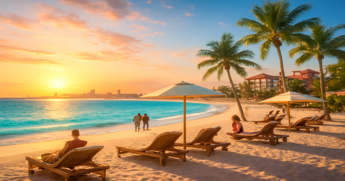 Stunning beach resort image for comparing курортов for a perfect vacation in 2026.