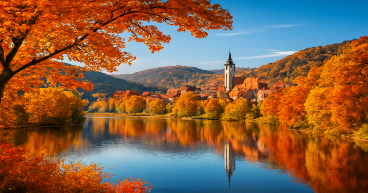 Explore the beauty of осенние путешествия with vibrant autumn landscapes and charming destinations.