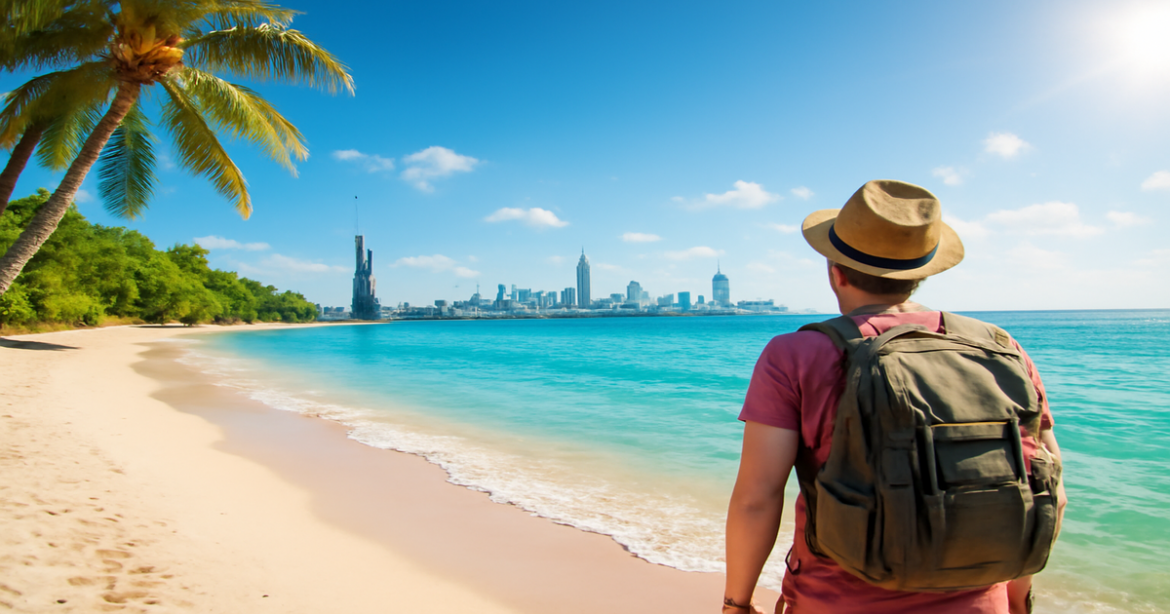 Inspiring image showcasing советы для самостоятельных путешествий at a beautiful beach destination.