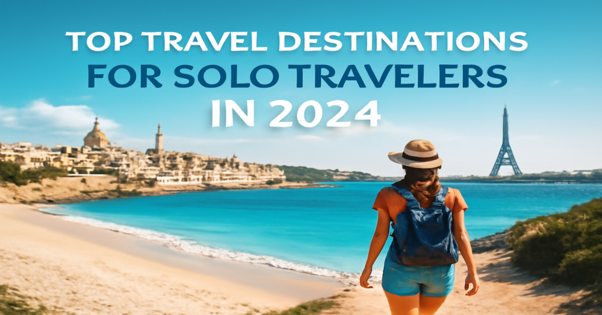 Explore self-guided travel destinations in 2024 with this inspiring solo travel image.