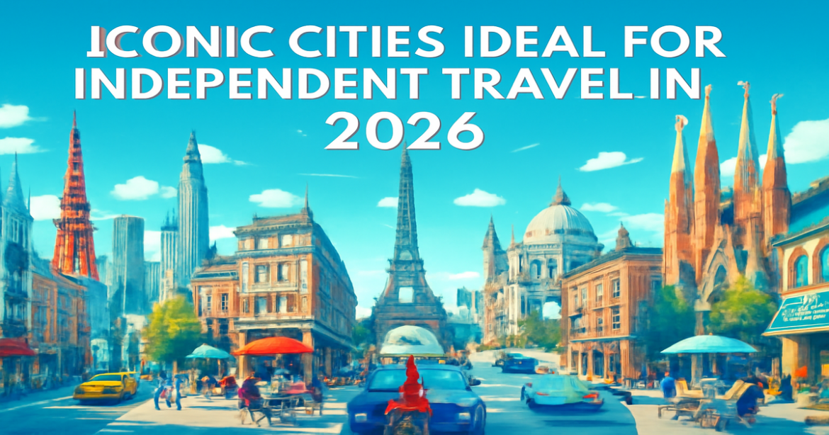 Explore top cities for самостоятельные путешествия in 2026, showcasing vibrant destinations and unique landmarks.