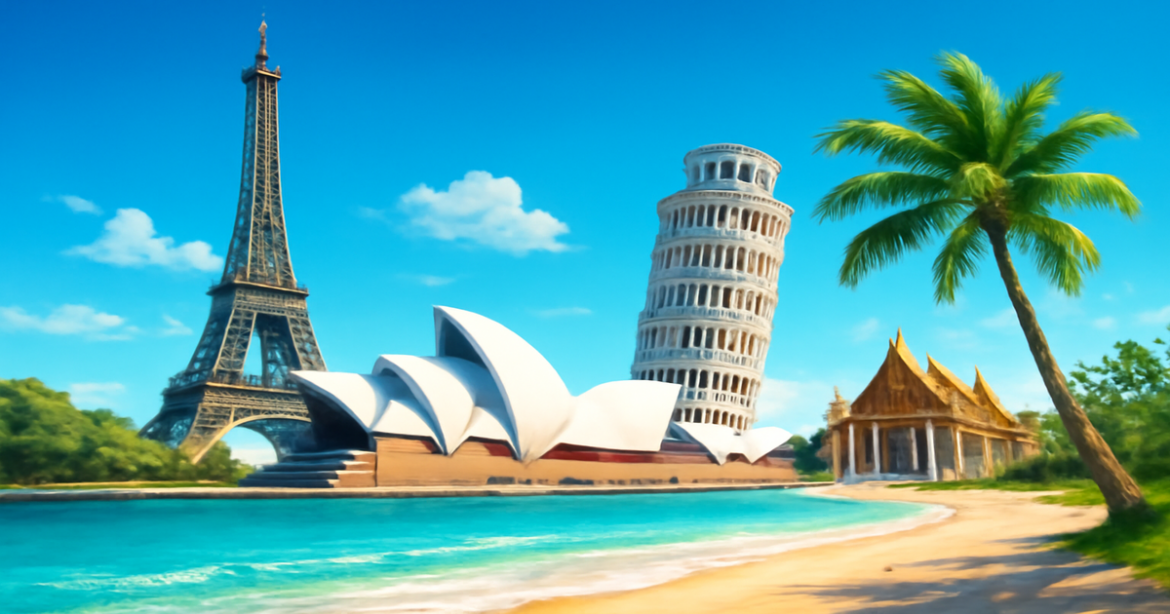 Explore the top-5 визовые требования with iconic travel landmarks and inspiring destinations.