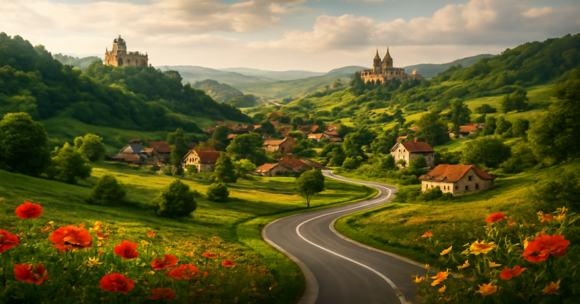 Explore stunning туристические маршруты Европы with picturesque landscapes and iconic landmarks.