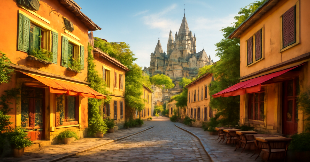 Explore stunning destinations for самостоятельные путешествия в Европе, showcasing vibrant local culture.