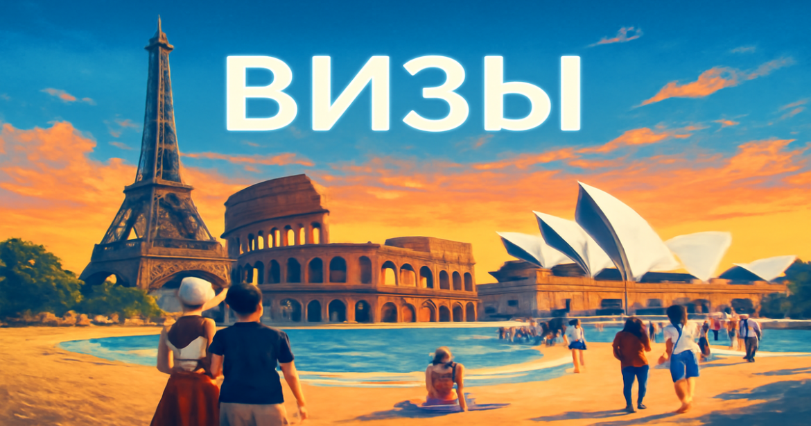 Explore travel destinations with essential визы information for popular countries.