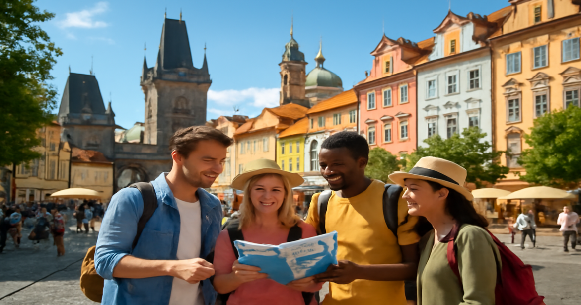 Explore the process of визы в Шенген with this inspiring travel image of a European city.