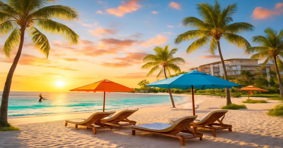 Explore the best выбор курорта для пляжного отдыха in 2026 with this stunning beach resort image.