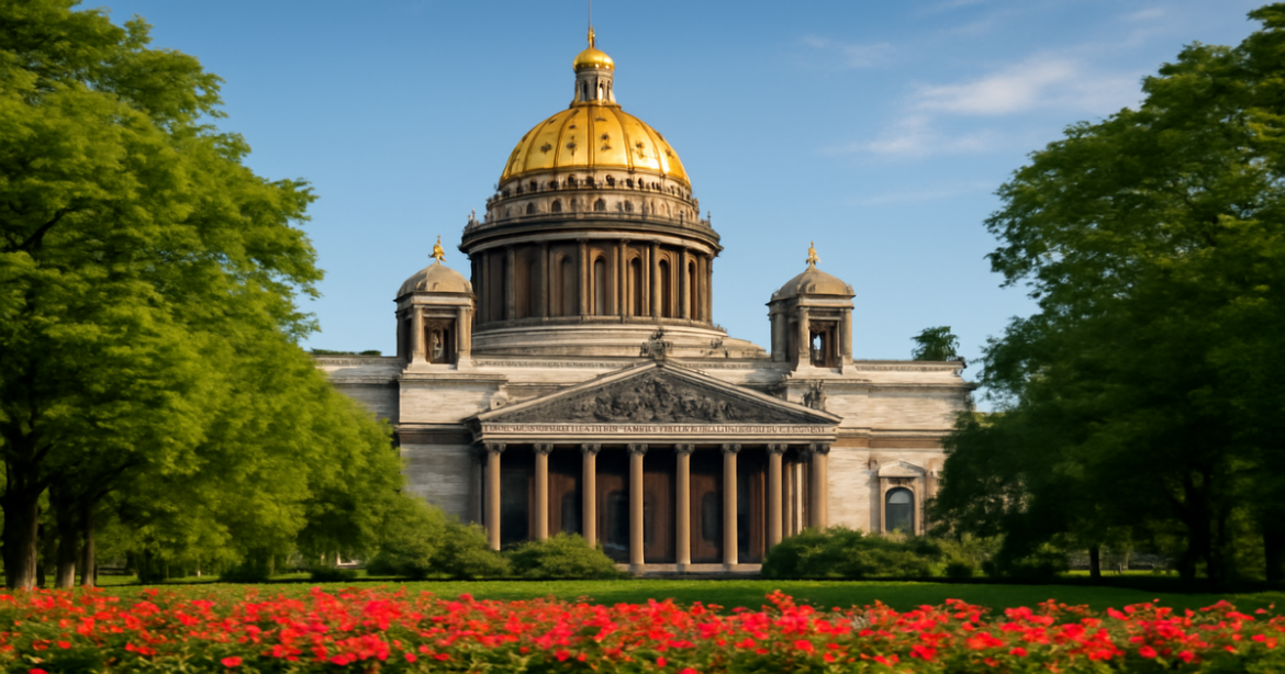 Visit St. Petersburg and explore the stunning architecture of iconic landmarks.