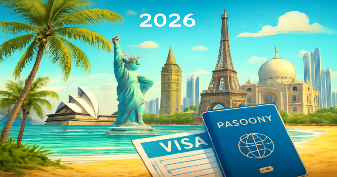 Explore актуальные визовые требования for travel to popular destinations in 2026.