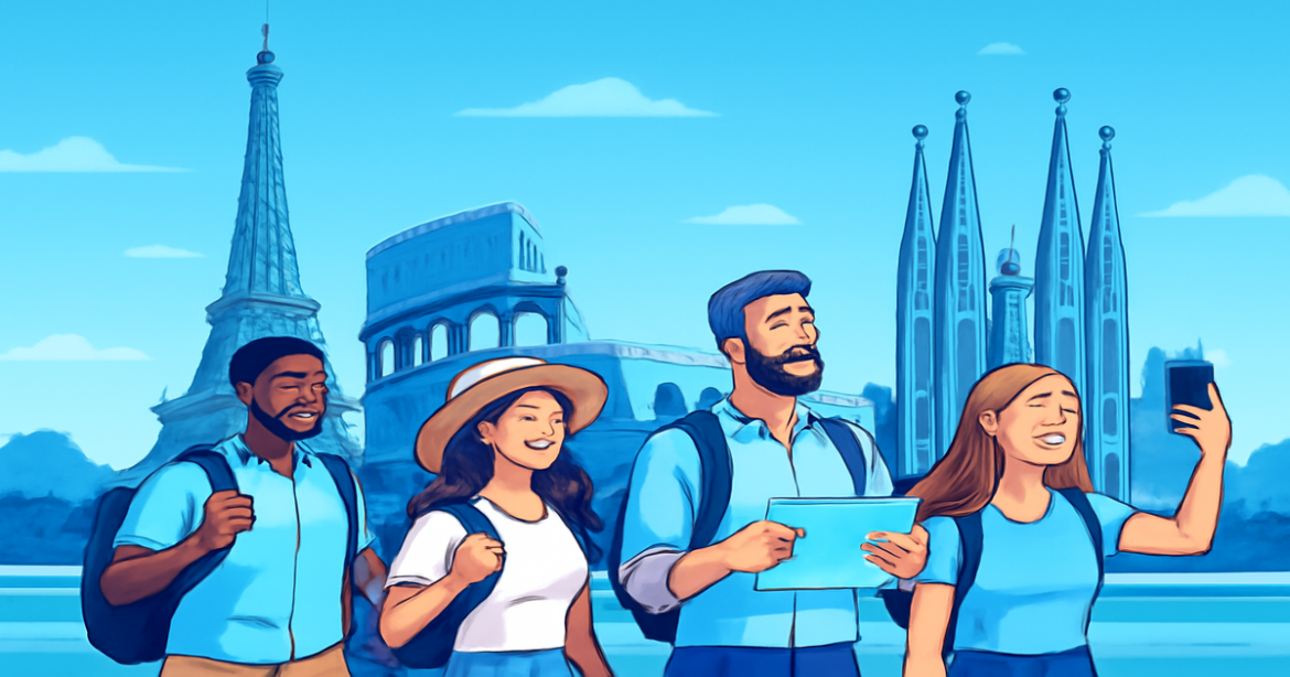 Explore iconic landmarks in Europe and the ease of travel with a Schengen visa.