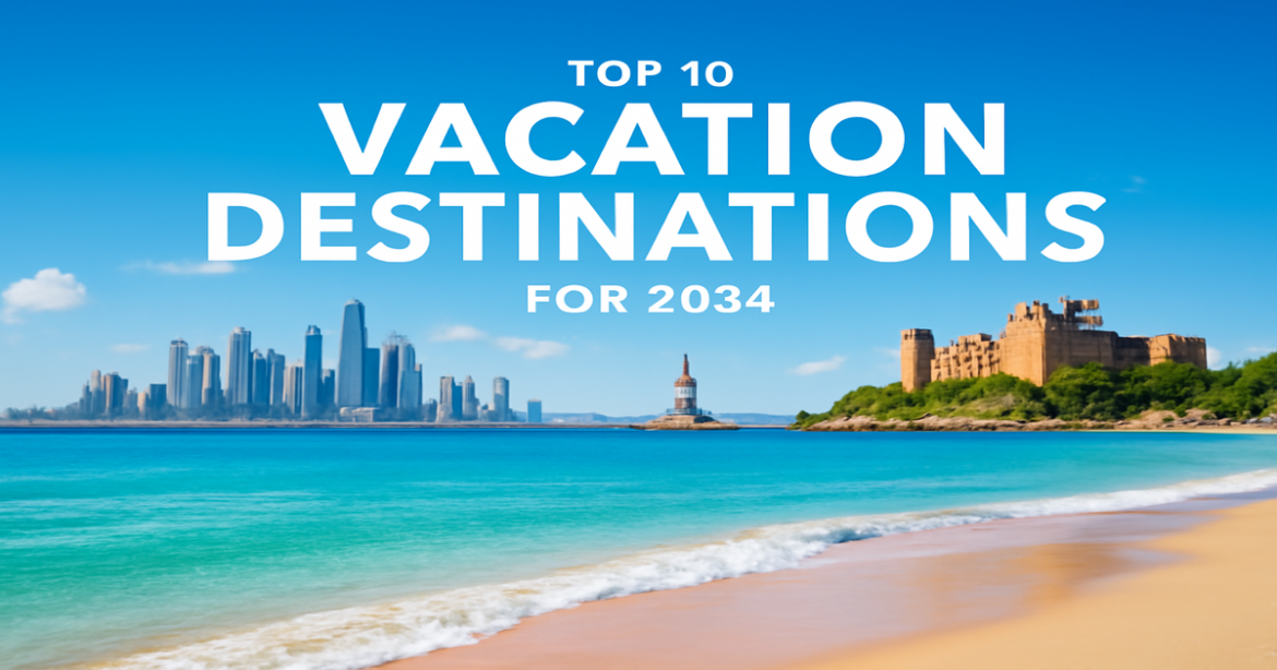 Explore top vacation destinations for 2024 with this inspiring image highlighting идеальный отпуск.