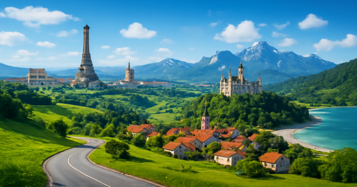 Explore breathtaking маршруты по Европе with scenic landscapes and iconic landmarks for independent travel.