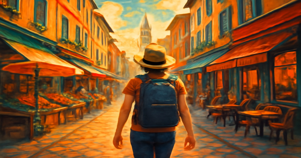 Explore the myths of independent travel with this inspiring image of a vibrant city scene.
