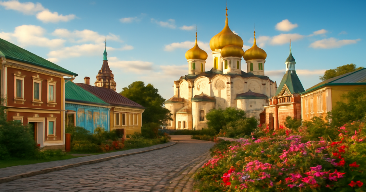 Explore popular маршруты по Золотому кольцу with picturesque views of historic towns and landscapes.