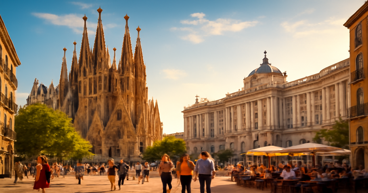 Explore the beauty of Spain in this путеводитель по Испании featuring Barcelona and Madrid.