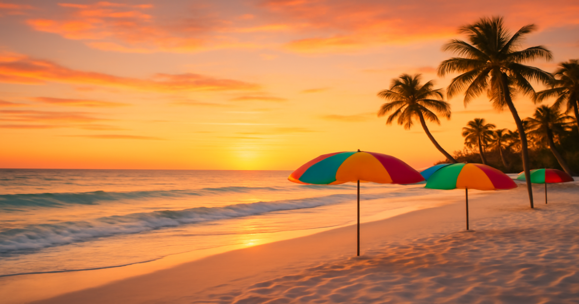 Explore successful beach vacation tips with this inspiring beach scene image.