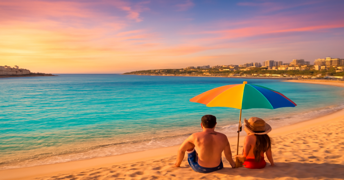 A captivating image comparing курорты Египта, highlighting the beauty of Sharm El Sheikh and Hurghada.
