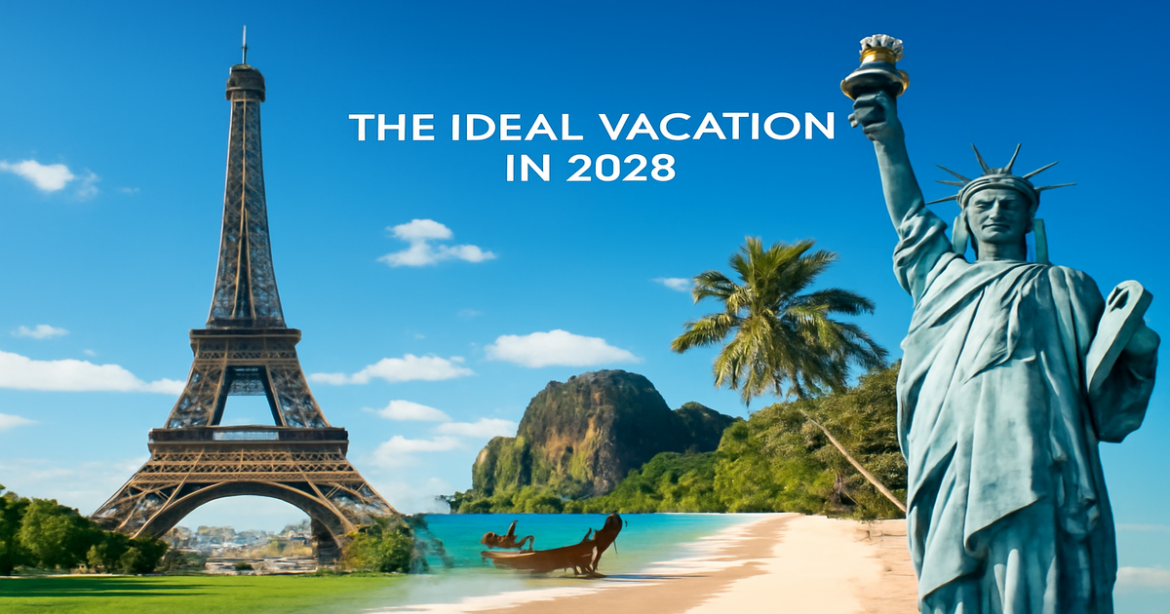 Explore a vibrant comparison of travel destinations in Europe, Asia, and America for the perfect vacation.