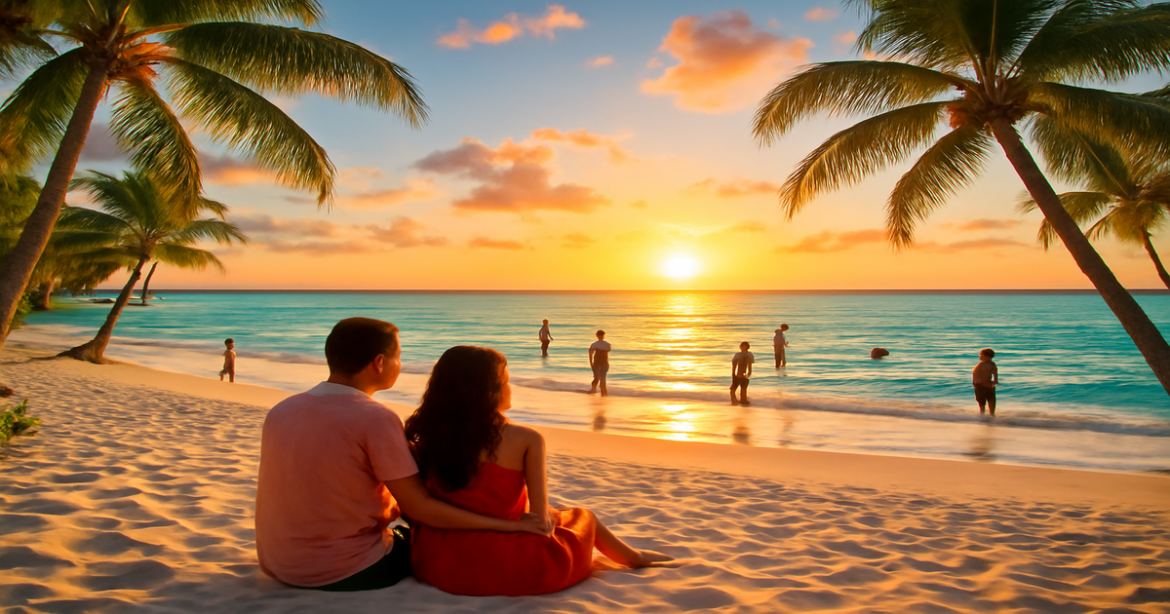 Stunning beach scene highlighting popular пляжные направления for your perfect summer getaway.