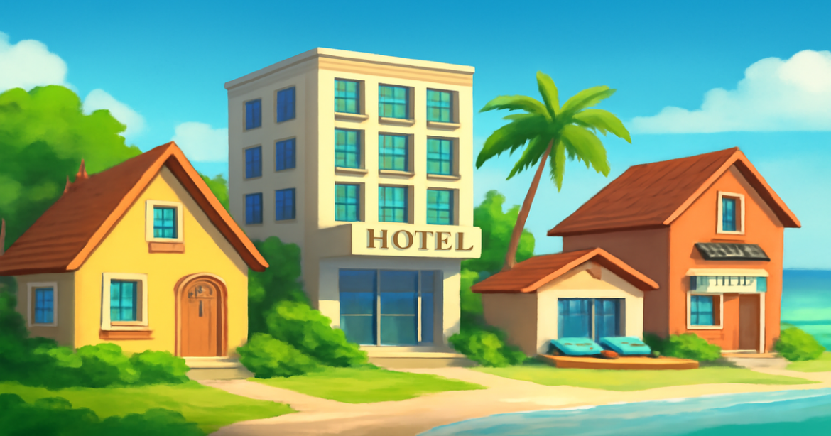Explore various типы жилья for your next adventure, from cozy cottages to modern hotels.