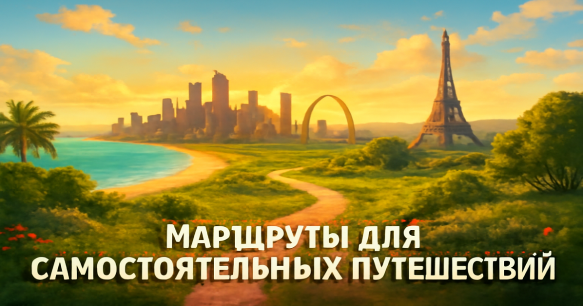 Explore inspiring маршруты для самостоятельных путешествий through stunning landscapes and vibrant destinations.